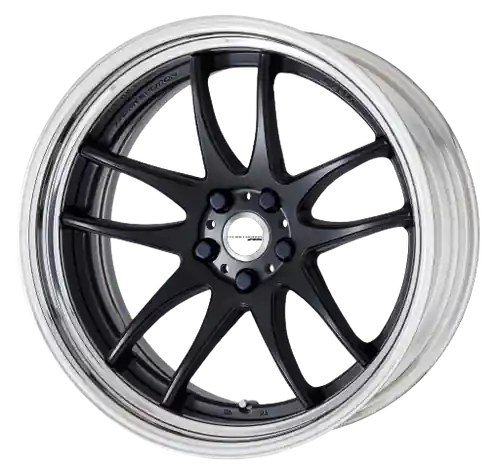 Work Cr 2P 5x114.3 19x11.0 +22 Matte Black Popular