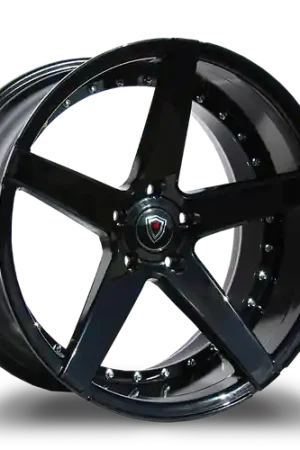 MARQUEE WHEELS M3226 5x114.3 20x9+33 BLACK - GLOSSY BLACK Authentic