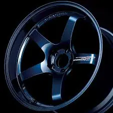 Premium Advan Racing GT PV 5x120 20x10.0 +32 RACING TITANIUM BLUE