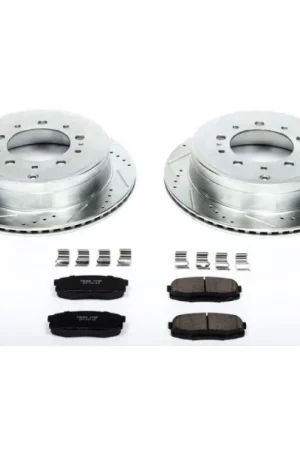 Money Back Guarantee Power Stop 08-11 Lexus LX570 Rear Z23 Evolution Sport Brake Kit — PMD Premier Motoring Development