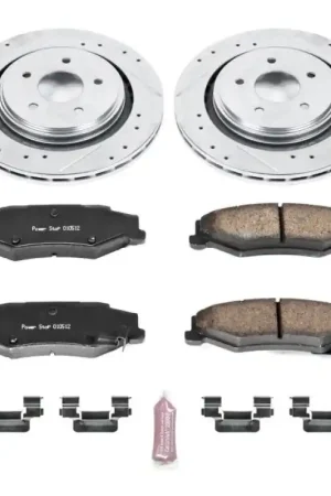 Power Stop 06-09 Cadillac XLR Rear Z23 Evolution Sport Brake Kit — PMD Premier Motoring Development Markdown