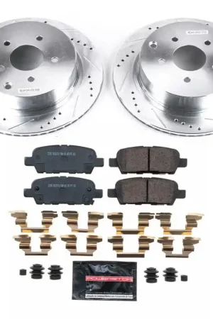 Mega Sale Power Stop 2009 Infiniti FX35 Rear Z23 Evolution Brake Kit — PMD Premier Motoring Development
