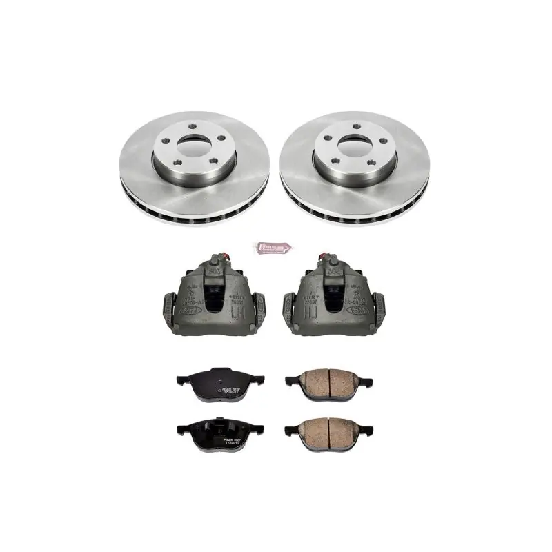 One Day Deal Power Stop 13-18 Ford C-Max Front Autospecialty Brake Kit w/Calipers — PMD Premier Motoring Development