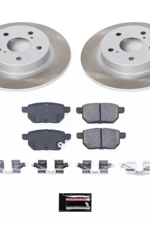 Get Yours Power Stop 11-16 Scion tC Rear Semi-Coated Rotor Kit — PMD Premier Motoring Development