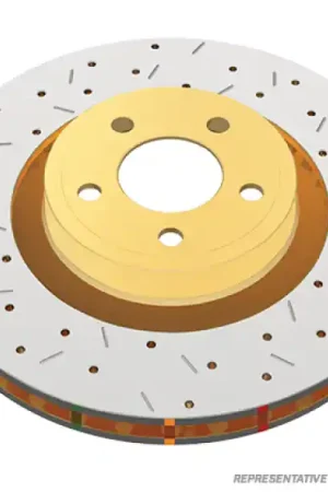 Handmade DBA 94-04 Mustang Cobra/Bullitt/Mach1 Rear Drilled & Slotted 4000 Seri — PMD Premier Motoring Development