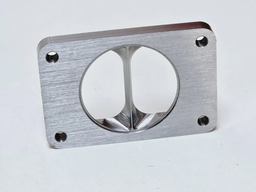 Turbosmart T6 Divided Inlet Weld Flange (Mild Steel) — PMD Premier Motoring Development Top Rated