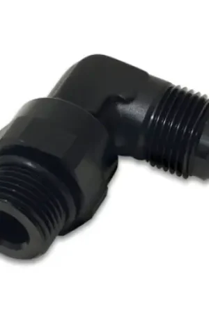 Authentic Vibrant -12AN Male Flare to Male -12AN ORB Swivel 90 Degree Adapter Fi — PMD Premier Motoring Development