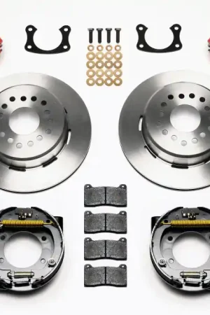 Wilwood Dynapro Lug Mount P/S Park Brake Kit Red New Big Ford 2.50in O — PMD Premier Motoring Development Trending
