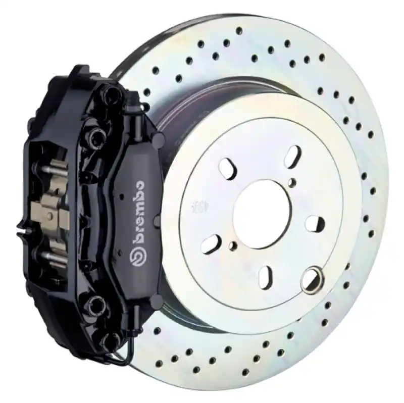 Viral Brembo 66-89 911S/SC/Carrera Rear GT BBK 4 Piston Cast 2pc 309x28 1pc— PMD Premier Motoring Development