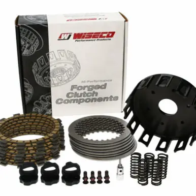 Handmade Wiseco Clutch Plate Kit 5 Alloy & 2 Steel Clutch Basket - WPPA003