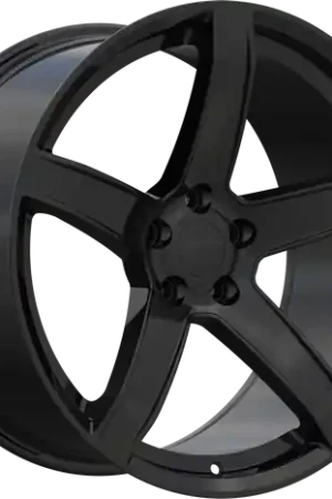 REPLICA 358 5X115 20x9.5 +18 GLOSS BLACK Fan Favorite