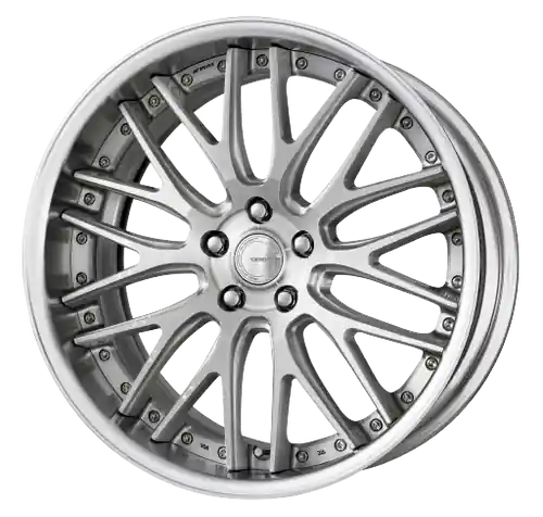 New Release Work Gnosis Gr204 5x115 19x11.5+12 W Disk Brush Silver Clear