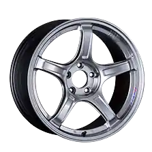 Express Delivery Ssr Gtx03 5x100 18x8.5+45  PLATINUM SILVER