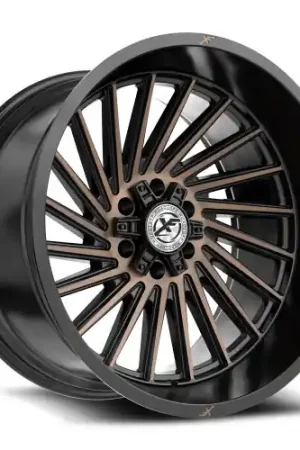 XF Off-Road XF-239 6x135/6x139.7 20x9 +0 Satin Black & Bronze Machined Double Dark Tint Modern