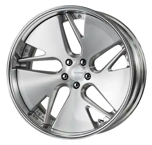 Work Gnosis Cvd 5x112 19x10+0 W Disk Brush Silver Clear Brand New