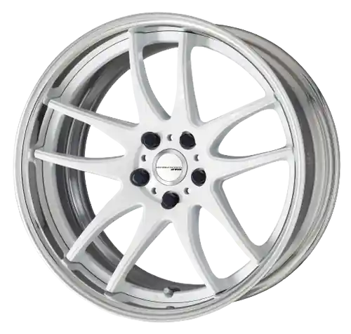 Fresh Stock Work Cr 2P 5x112 18x8.5 +12 Gloss White
