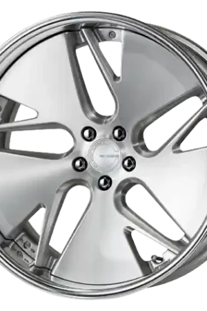 Work Gnosis Cvd 5x114.3 20x9.5+38 O Disk Brush Silver Clear Handmade