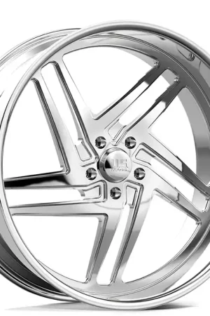 22" U.S. Mags Forged Wheels Nemesis 5 UF013 Polished Precision Series Rims Fan Favorite