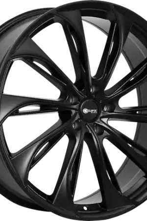ECLIPSE 106 5X114.3 22x8.5 +38 FULL SATIN BLACK Special Offer