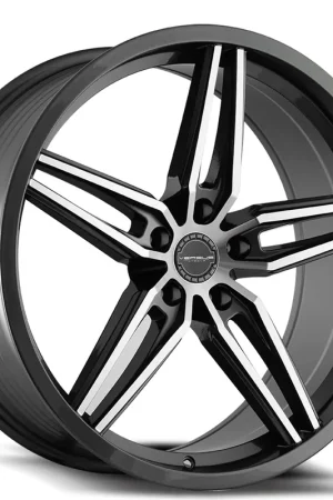 Fan Favorite 17" Versus Wheels VS44 Graphite Machined Rims