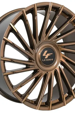 Best Choice 22" Lexani Wheels Wraith-XL Custom Gloss Bronze Rims
