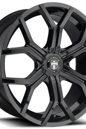 Get Yours 22" Dub Wheels Royalty S208 Gloss Black Rims