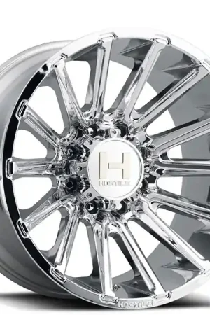 24" Hostile Wheels H123 Typhoon Chrome Off-Road Rims Free Shipping