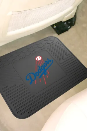 Price Drop Utility Mat with Los Angeles Dodgers Logo; Black