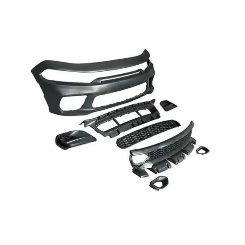 SRT Style Front Bumper; Unpainted Best Seller