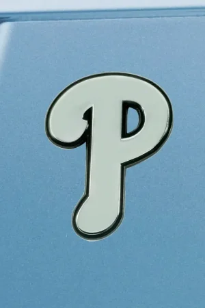 Philadelphia Phillies Emblem; Chrome Fast Shipping