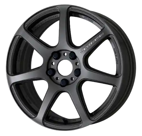Limited Time Work Emotion T7r 5x100 18x7.5 +43 Matte Gunmetal