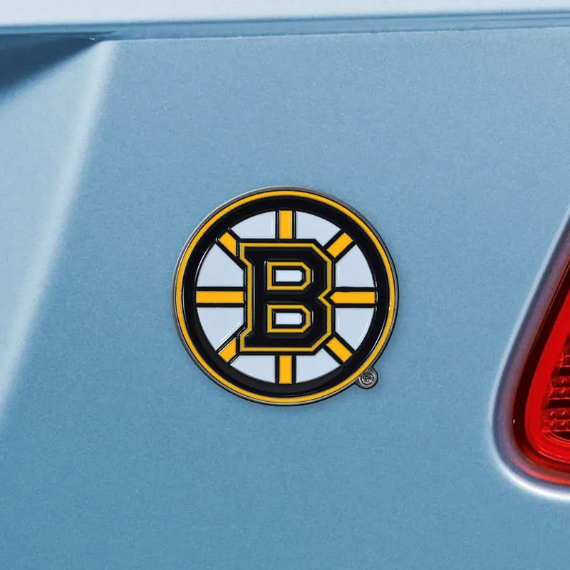 Hot Picks Boston Bruins Emblem; Black
