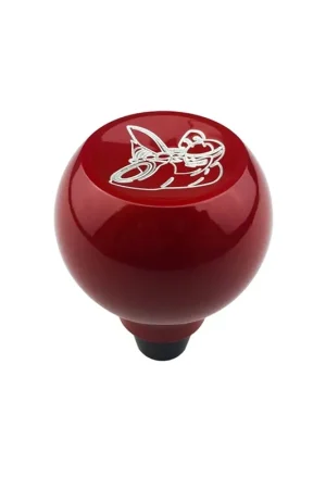 American Brothers Design Automatic Shifter Knob with Charger Logo; Brilliant Silver Fresh Stock