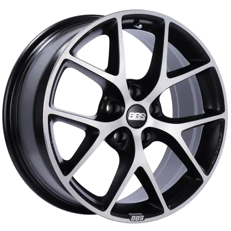 Popular BBS SR 17x7.5 5x112 ET45 Satin Black Diamond Cut Face Wheel -82mm PFS/ — PMD Premier Motoring Development