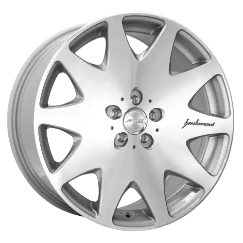 Trending MRR HR3 5x115 19x9.5 +40 Silver Machine Face