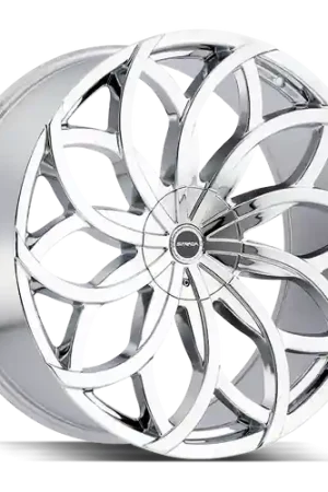 Strada Huracan 5x115/5x120 22x9.5 +35 Chrome Last Chance