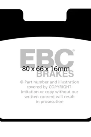 EBC 93-98 Toyota Supra 3.0 Twin Turbo Yellowstuff Rear Brake Pads — PMD Premier Motoring Development Limited Offer