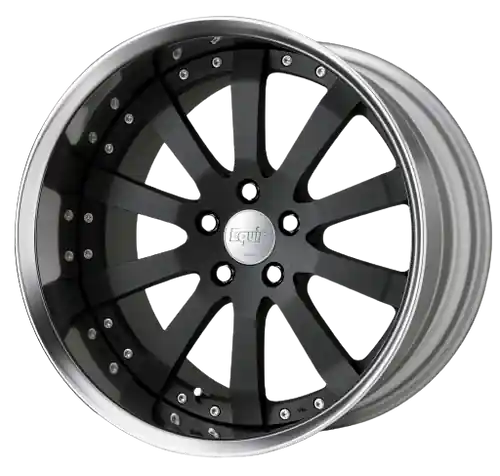 Fan Favorite Work Equip E10 5x120 20x9+19 o disk Black Anodized