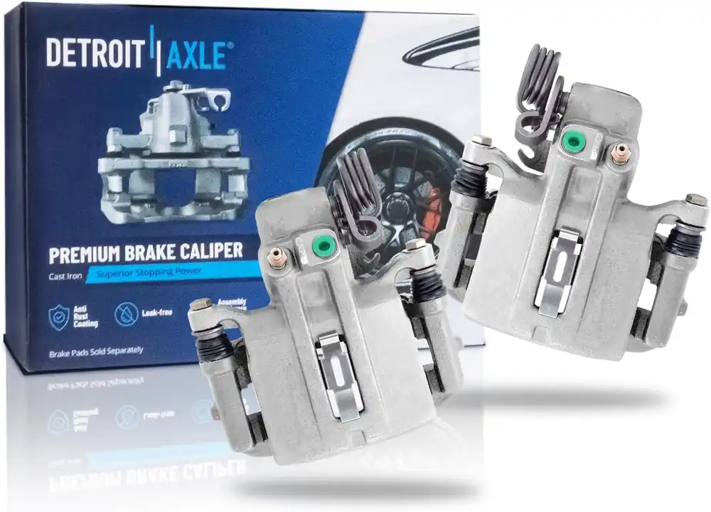 Pair Rear Brake Calipers (Remanufactured) Fast Shipping