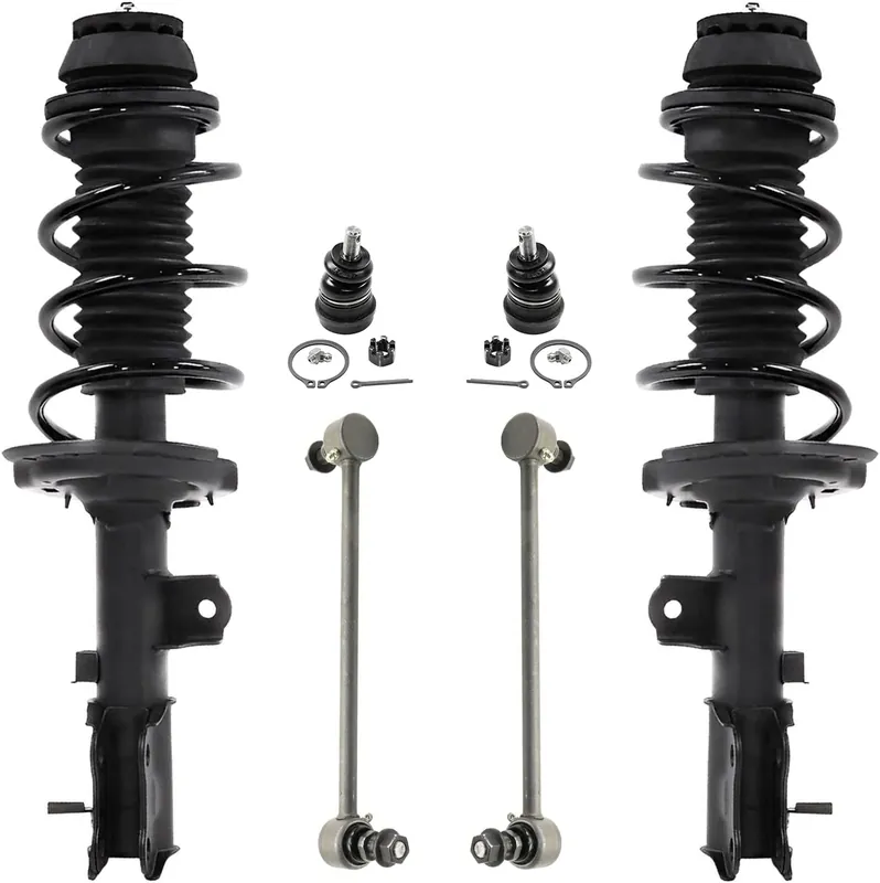Flash Sale 6pc Front Struts Lower Ball Joints Sway Bar Links Suspension Kit
