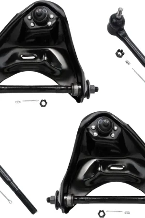 4pc Front Upper Control Arms Outer Tie Rods Suspension Kit Markdown