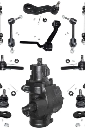 Brand New 17pc Front Gear Box Sway Bar Links Ball Joints Tie Rods Suspension Kit