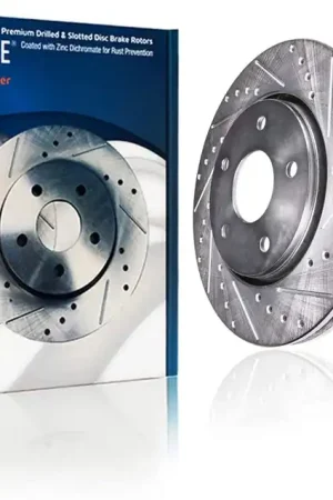 Editor’s Pick Rear Drilled and Slotted Brake Rotors (Pair)