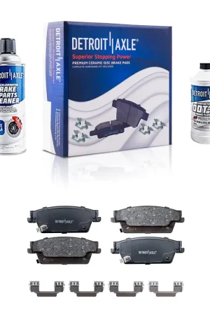 4pc Rear Ceramic Brake Pads Kit Hot Picks