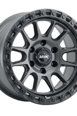 MVX OFFROAD VX12 5X127 17x9 -12 Matte Graphite Next Day Delivery