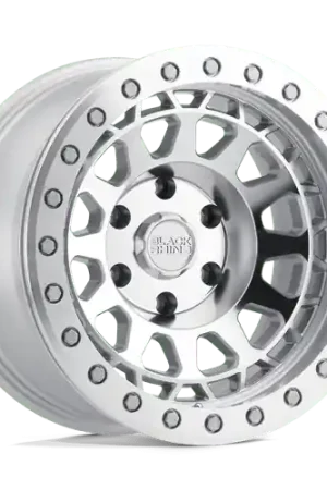 Black Rhino PRIMM 8X165.1 20X9.5 0 SILVER W/ MIRROR FACE & MACHINED RING Worldwide Shipping