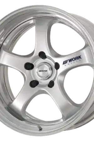Work Meister S1R 5x120.65 17x9.5+45 O Disk Feinheit Silver II Crafted