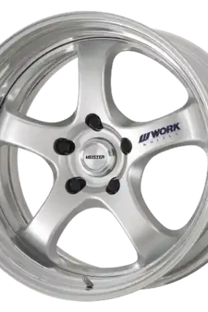 Work Meister S1R 4x100 17x10.5+38 A Disk Feinheit Silver II Authentic