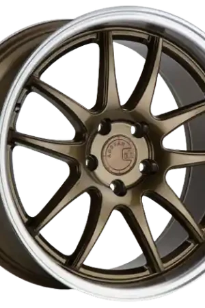 Aodhan DS02 5x114.3 18x10.5+22 Bronze w/Machined Lip Special Offer
