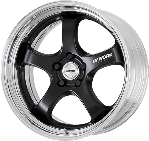 Hot Deal Work Meister S1R 5x100 18x11+0 A Disk Matte Black